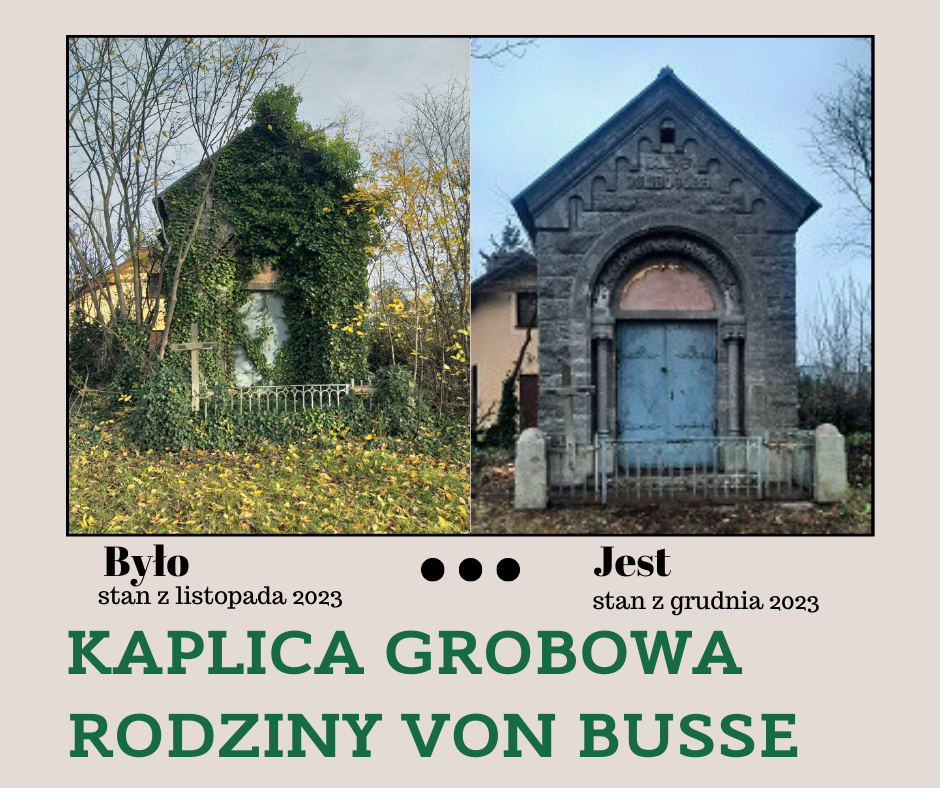 Prace Przy Kaplicy Von Busse D Wi Kowe Archiwum Kcyni