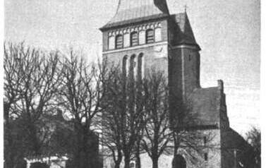 Kości&oacute;ł ewangelicki. Archiwum Bernd von Buelow 