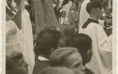 Prymas Wyszyński w Kcyni, 1962 r. Z archiwum Anny Oratowskiej