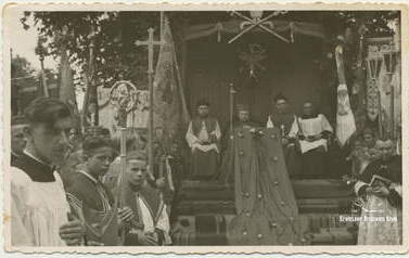 Prymas Wyszyński w Kcyni, 1962 r. Z archiwum Anny Oratowskiej