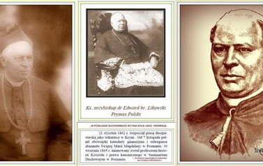 Ks. arcybiskup Edward Likowski w Kcyni zaczynał. Nadesłał Roman Tadych 