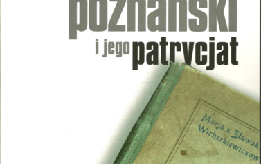 Okładka książki "Rynek poznański i jego patrycjat" Marii Wicherkiewiczowej. Z archiwum Tomasza S. Wicherkiewicza 