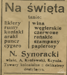 Dziennik Bydgoski, 1909 12 19, R 2, nr 286 Dodatek - Kujawsko-Pomorska Biblioteka Cyfrowa (www.kpbc.umk.pl)