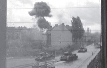 Poznań, ul. Kochanowskiego, 28.06.1956 r. (fot. Leszek Paprzycki)