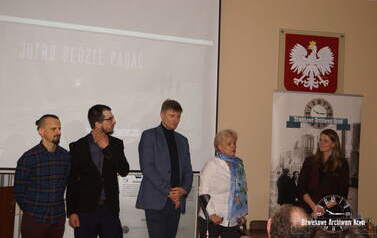 Jutro będzie padać - projekcja filmu. Fot. J. Makarewicz 