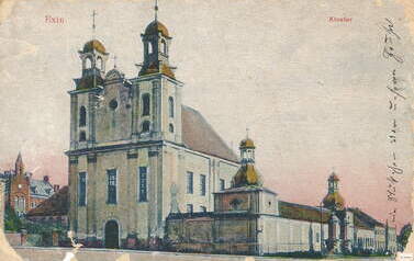 Exin-Kcynia. Kości&oacute;ł poklasztorny/ monastery church + Rynek 31. Archiwum Matthias Theiner