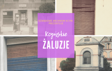 Kcyńskie żaluzje. Kolaż. 