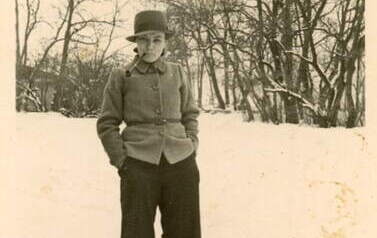 Napis na odwrocie: Eryka Henig 21.01.1945. Z archiwum Genowefy Wieteckiej