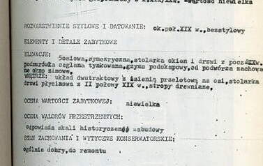 Karta obiektu 88.1.