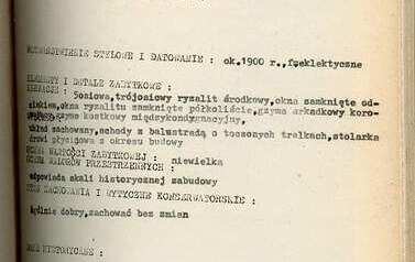 Karta obiektu 99.1.