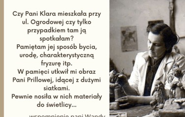 Urodziny Klary - wspomnienie pani Wandy