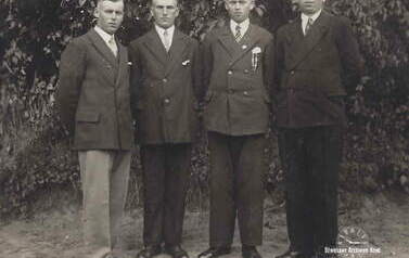 Bracia Neas: Walter, Paul (m&oacute;j dziadek), Richard, Wilhelm