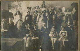 Pamiątka Jasełki, Elizewo 1932 r. Z archiwum Anny Stypczyńskiej i Henryka Wes&oacute;ł 