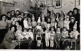Bal w przedszkolu rok ok.1964. Z archiwum Anki Orczykowskiej 