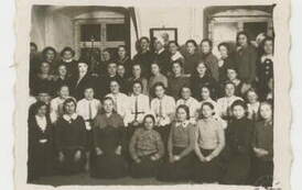 Gwiazdka Katolickiego Stowarzyszenia Młodzieży Żeńskiej 3.01.1937 r. Z archiwum Stanisława Pilarskiego 