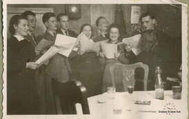 Kcynia 1942 r. Z archiwum rodziny Dykier i Kosznik 