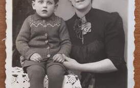 Klara Prill z synem Maksymilianem, 24.4.41 r. 