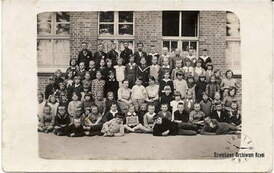 Szkoła powszechna w Mycielewie, 27.05.33 r. Z archiwum Wandy Częstochowskiej 