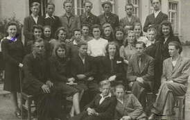 Liceum w Kcyni, 1947 r. Z archiwum Anny Wierzchosławskiej