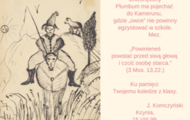 Sztambuch Leo Schellnera, str. 2 wraz z tłumaczeniem 