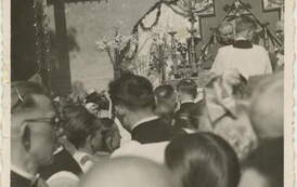 Prymas Wyszyński w Kcyni, 1962 r. Z archiwum Anny Oratowskiej