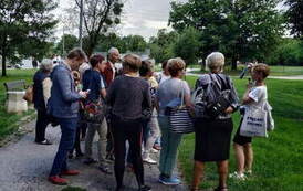 Spacer-niespodzianka. Fot. Irena Borzych