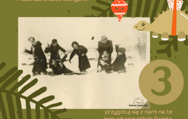 2.12.20 Zimowe zabawy. Zdjęcie z roku wojny 1942 r. wykonane w Dębicy. Z archiwum rodziny Dykier i Kosznik 