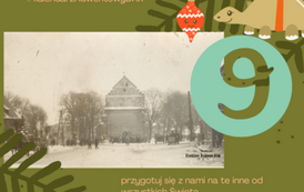 8.12.20 Fara w zimowej scenerii, lata powojenne. Z archiwum rodziny Joachimiak