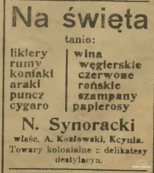 Dziennik Bydgoski, 1909 12 19, R 2, nr 286 Dodatek - Kujawsko-Pomorska Biblioteka Cyfrowa (www.kpbc.umk.pl)