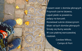 Czesław Miłosz, Campo di Fiori. 