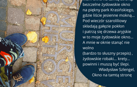 Władysław Szlengel, Okno na tamtą stronę. 