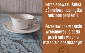 Filiżanka z Ćmielowa. Własność Zofii Baumann