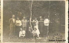 Podpis: 1937 r. Kcynia (nieczytelne słowo)