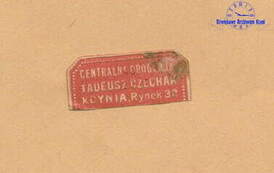 Fragment druku firmowego drogerii Centralnej. Z archiwum Pawła Prusaka 