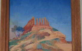 Agrigento, Sycylia, ruiny greckie 1933 r. Z archiwum rodzinnego