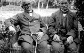 Ok. 1925 r. Bracia Wincenty i Jan Nepomucen Majewscy. Z archiwum rodziny Majewskich 