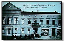 Ok. 1907 r. Hotel i Restauracja Broekere. Z archiwum rodziny Majewskich 
