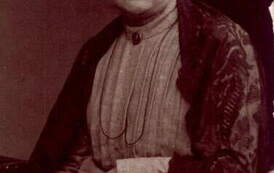 Ok. 1896 r. Prababka Anna Majewska z d. Derdzikowska, siostra Anieli. Z archiwum rodziny Majewskich 