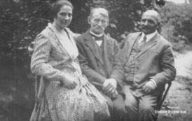Od lewej: Wanda, Jan Nepomucen, J&oacute;zef Majewscy. Ok. 1930 r. Z archiwum rodziny Majewskich  