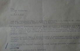 Korespondencja z firmą Alfred Ksycki - Zakłady Wydawnicze Żnin w sprawie wystawy dobrej książki i prasy w Kcyni, 16.11.1937 r. Z archiwum Wojciecha Niedźwiedzińskiego