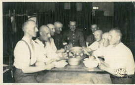 Antoni Przesławski w wojsku (raczej na robotach w Niemczech). Z archiwum Laury Gieczewskiej