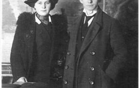 3. Franciszek Styziński z siostrą Katarzyną. Z archiwum Macieja Witaszka 