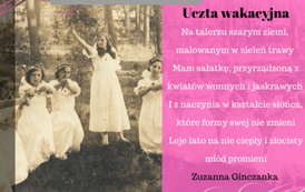 Poezja na powitanie lata