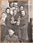 Klara Prillowa i dzieci. Z archiwum Zofii Florko 
