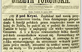 Artykuł na temat masowej emigracji zarobkowej. Nadesłał Roman Tadych 
