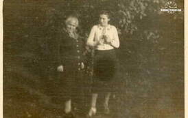 Napis na odwrocie: Szrajbry 21.01.1945. Z archiwum Genowefy Wieteckiej