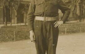 Albin Rudaś, Włochy 1946. Z archiwum Władysława Rudaś