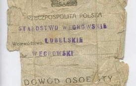 Przedwojenny dow&oacute;d osobisty Albina Rudaś. Z archiwum Władysława Rudaś