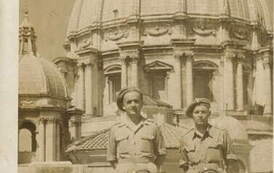 14.08.1944 - Rzym. Z archiwum Piotra Sobiechowskiego 