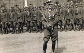 15. Wielkopolski Pułk Artylerii Lekkiej. Wręczenie sztandaru, 26.06.1938 r. Z archiwum Michała Maciejewskiego 